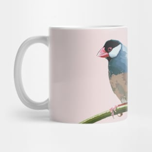 Java Sparrow on a Twig Mug